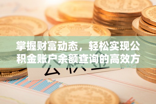 德令哈掌握财富动态，轻松实现公积金账户余额查询的高效方法