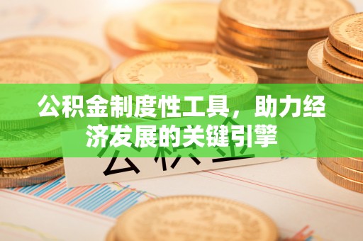 大安公积金制度性工具，助力经济发展的关键引擎